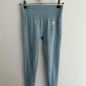 Gymshark Women’s Blue Heather High-Rise Leggings